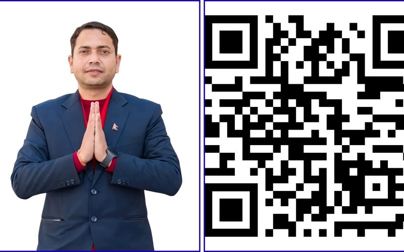 “चुनावी मैदानमा फरक अभ्यास: QR मार्फत जनताको आवाज सुन्दै तेजप्रसाद उप्रेती (रमेश)”